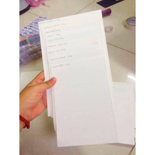 Set mix nhiều loại giấy