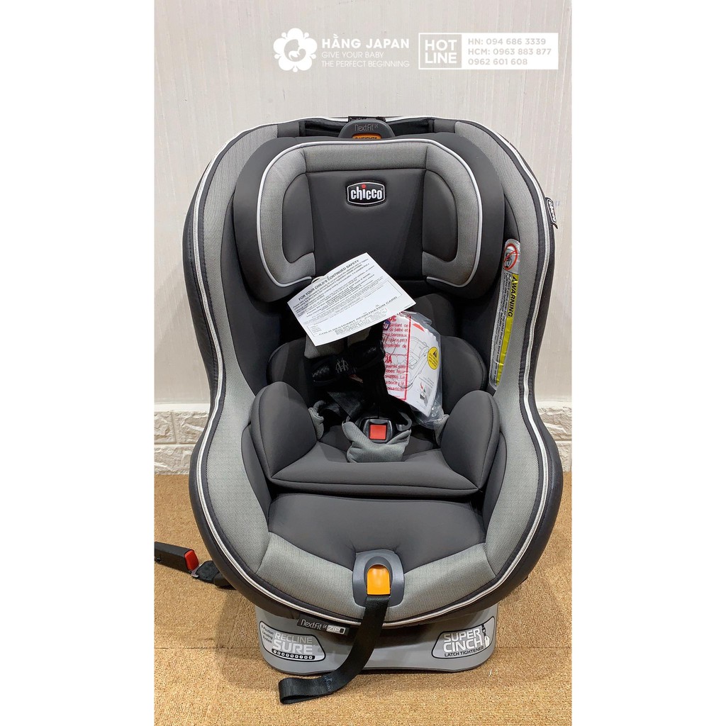Ghế ngồi ô tô  Chicco NextFit Sport New 100% từ sơ sinh đến 9 tuổi hàng CHÍNH HÃNG - BH 1 NĂM