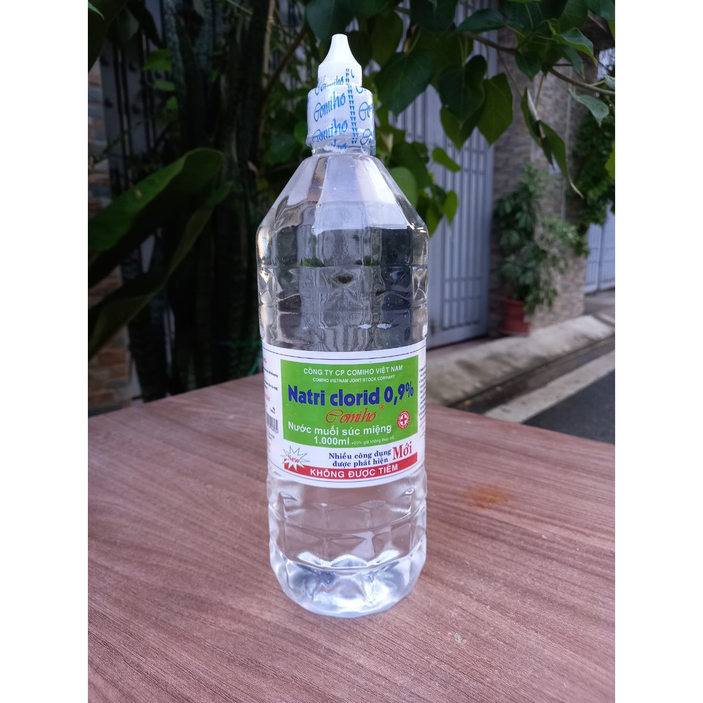 THÙNG Nước Muối Sinh Lý Sagopharco Natriclorid 0.9%