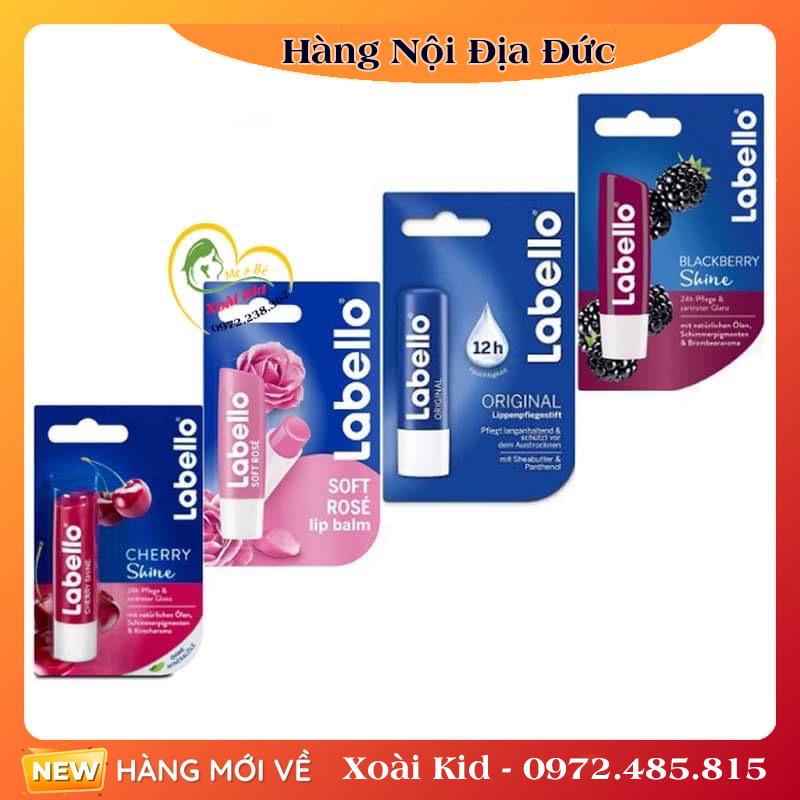 Son dưỡng Labello của Đức [Đủ Bill]