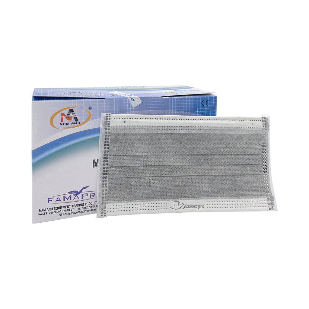 Khẩu trang y tế 4 lớp kháng khuẩn Famapro ( 50 cái/ hộp) | WebRaoVat - webraovat.net.vn