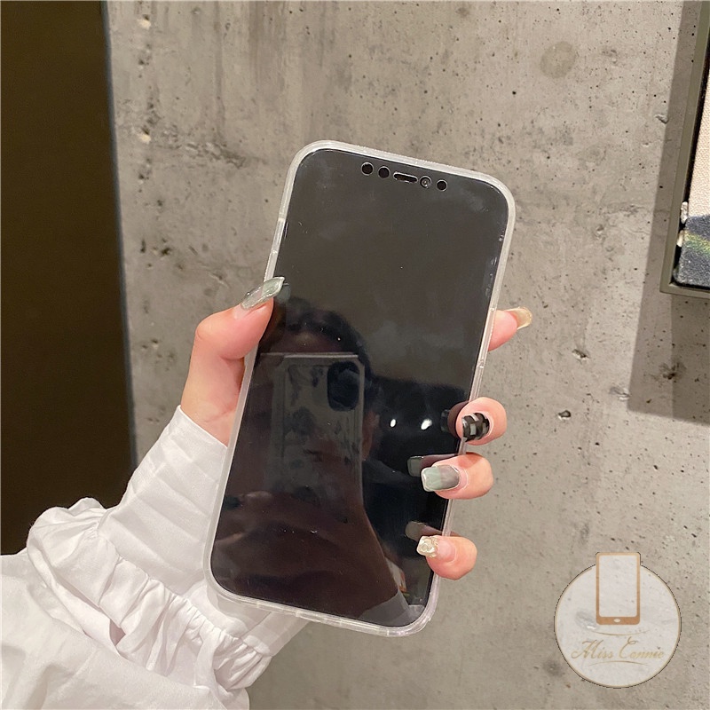 Ốp điện thoại dẻo màu laser họa tiết trái tim chống sốc thích hợp cho iphone 6 6s 7 8 plus xr 11 13 12 pro xs max x se