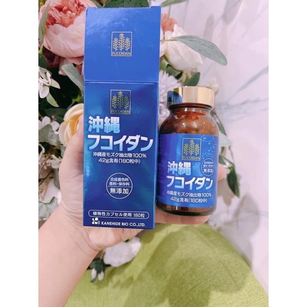 Viên uống tảo Okinawa FUKOIDAN xanh 180 viên-[Hàng Nhật Nội Địa]