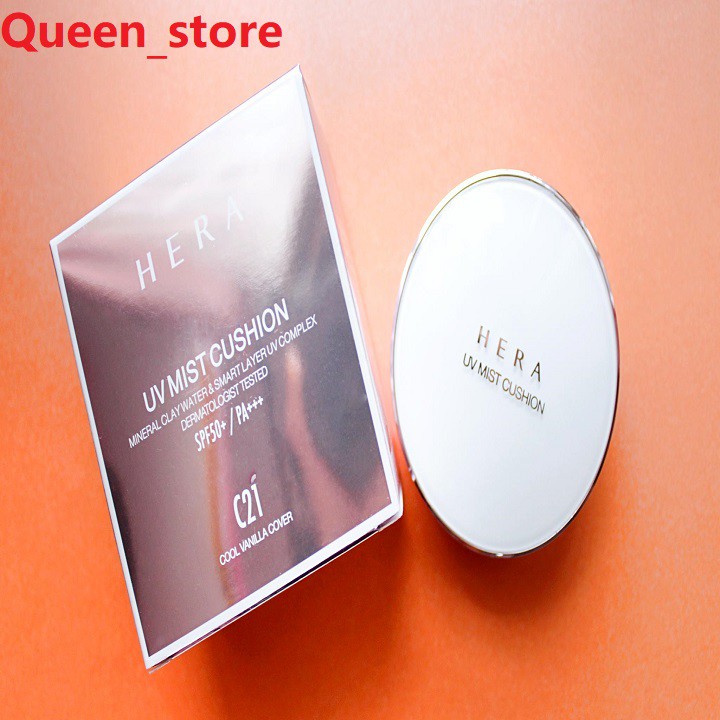 Có bill Phấn nước chống nắng kiềm dầu Hera UV Mist Cushion | BigBuy360 - bigbuy360.vn