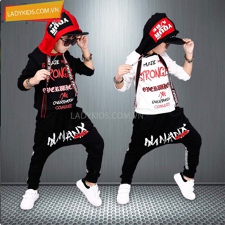Quần áo hiphop, bộ nỉ trẻ em, đồ bộ biểu diễn