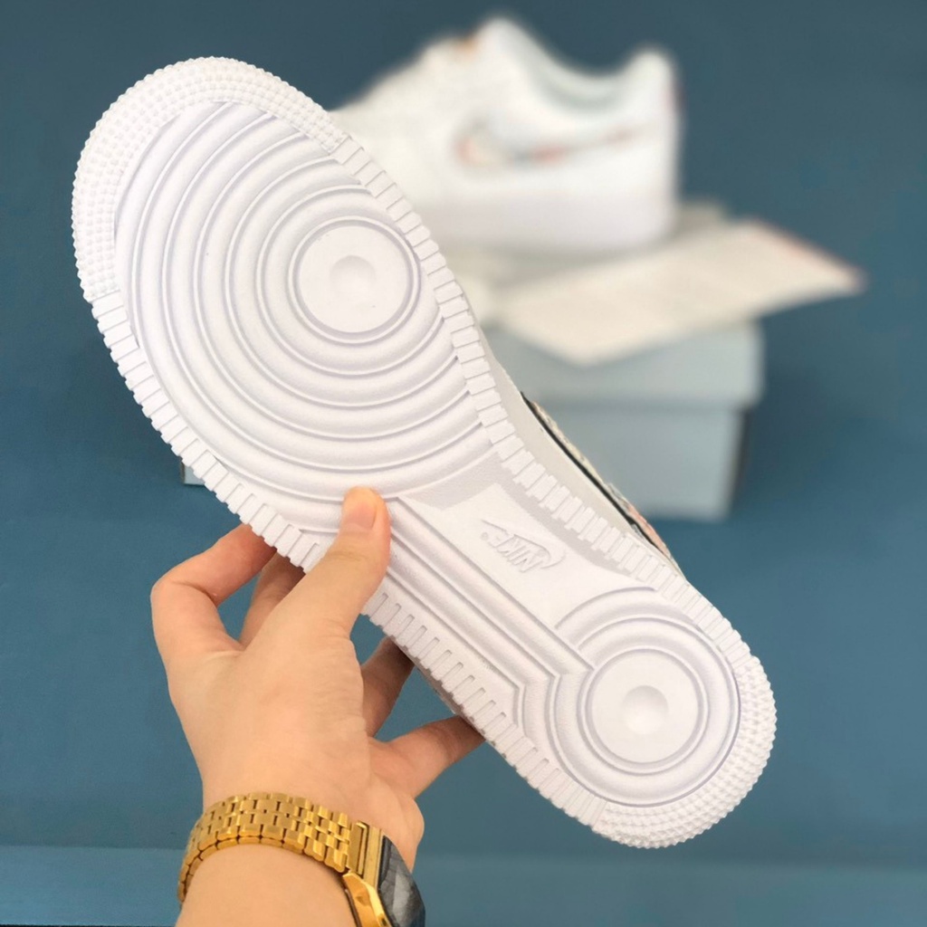 Giày AF1 trắng MS Sneaker, giày air force 1 full phụ kiện hàng cao cấp, full size 36-43 | BigBuy360 - bigbuy360.vn