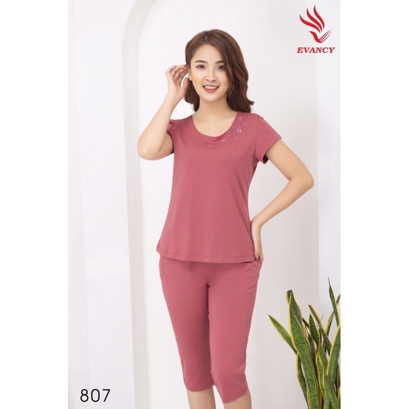 ♥️BỘ MẶC NHÀ EVANCY 807 ♥️ size ĐẾN 70kg🌼 Thiết kế đơn giản dễ mặc | BigBuy360 - bigbuy360.vn