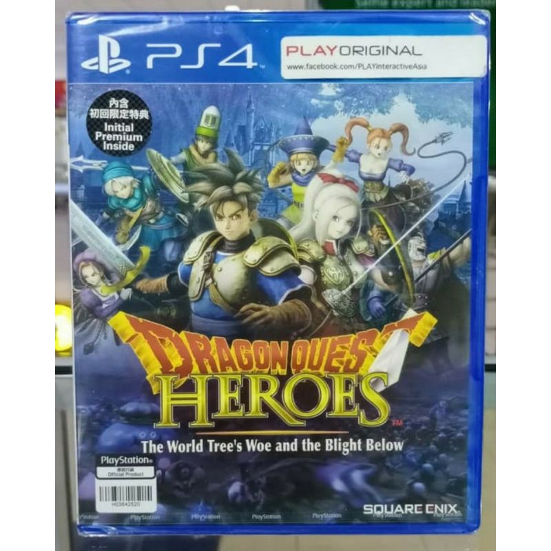 Áo Thun In Hình Game Ps4 Dragon Quest Heroes Region 3 Độc Đáo