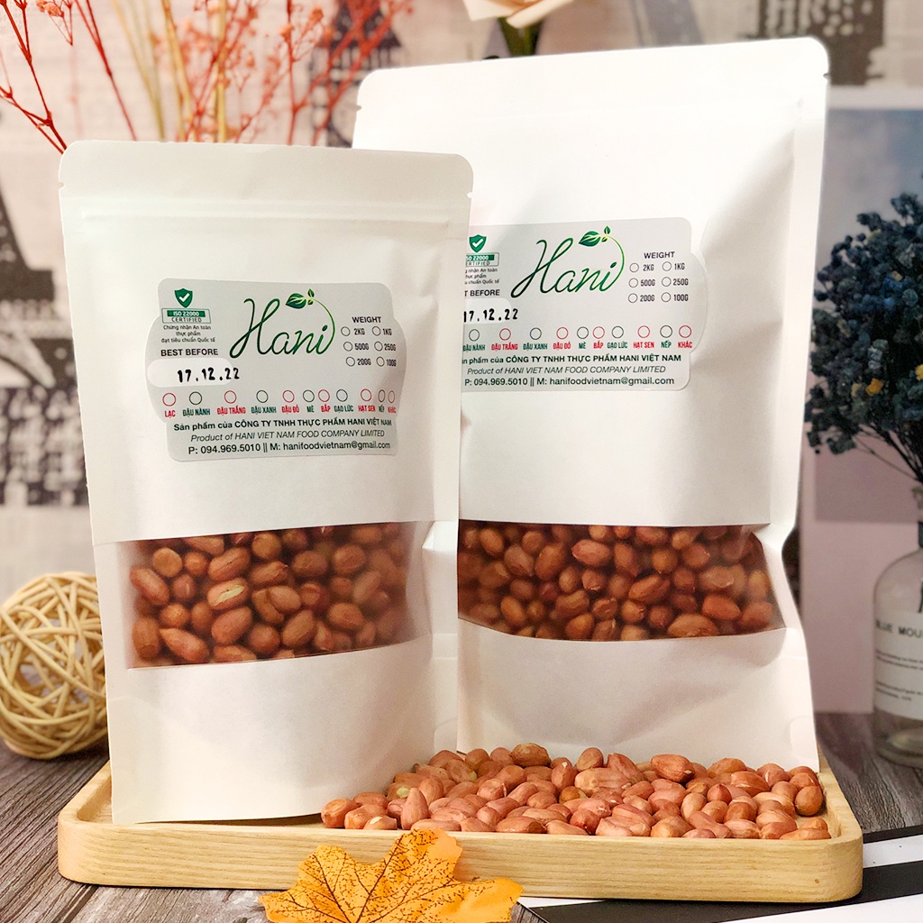 1kg Đậu Phộng Sống Sạch Không Chất Bảo Quản ( Lạc Tươi Loại 1) Hạt To  HANI FOOD