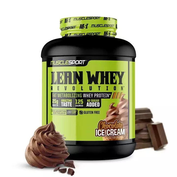 LEAN WHEY  - BỔ SUNG ISOLATE PROTEIN HẤP THỤ NHANH, VỊ NGON VÀ CARNITINE HỖ TRỢ ĐỐT MỠ (5 LBS)