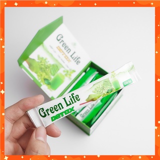 Bột cần tây green life detox - diệp lục - tảo xoắn - cần tây gói 5g