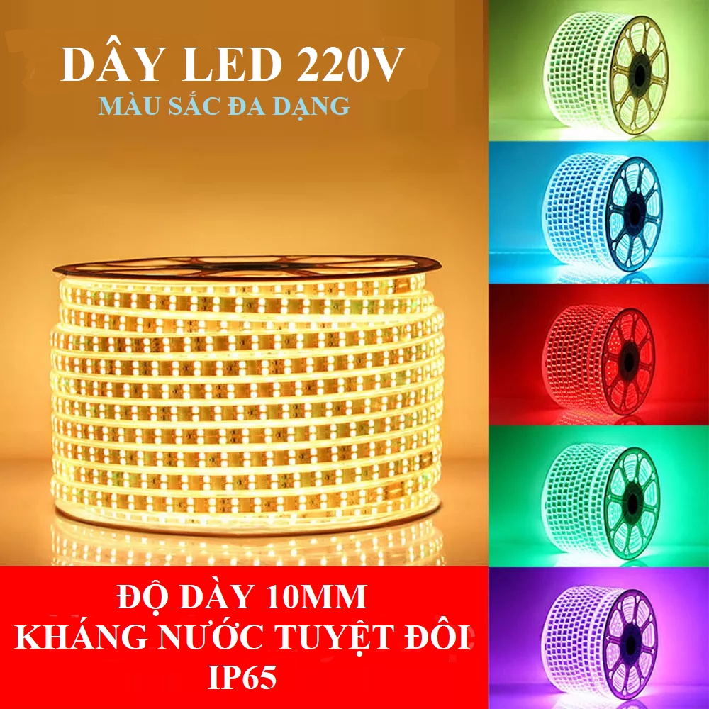 Đèn Led dây đôi 5730 siêu sáng 2 hàng