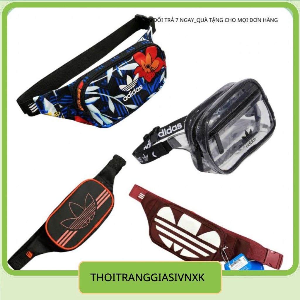 ⚡️ (Hàng Xuât) Túi bao tử, túi đeo chéo Adidas BAG - BACK CAM KẾT CHẤT LƯỢNG NHẤT