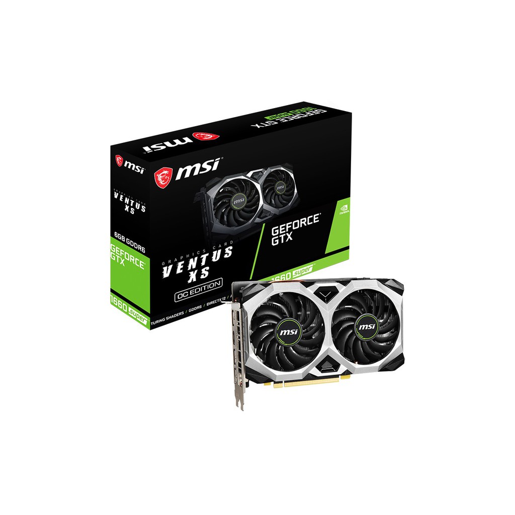 Card màn hình MSI GTX 1650 Ventus XS 4G - Hàng chính hãng