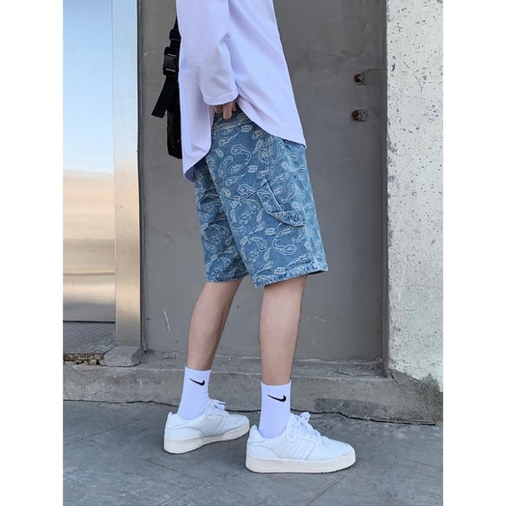 (ORDER TAOBAO)Quần short denim nam mùa hè [order]
