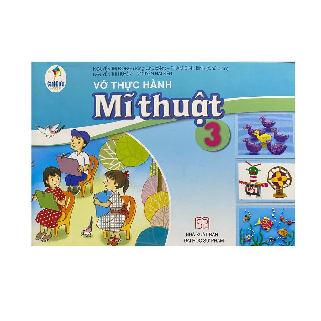 Sách - Vở thực hành mĩ thuật 3  + Bán kèm 1 tẩy chì