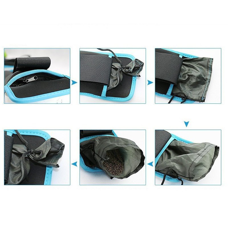 Tạ Đeo Tập Cổ Chân Cổ Tay, Tạ Thể Thao Chạy Bộ 1 Đôi 4Kg