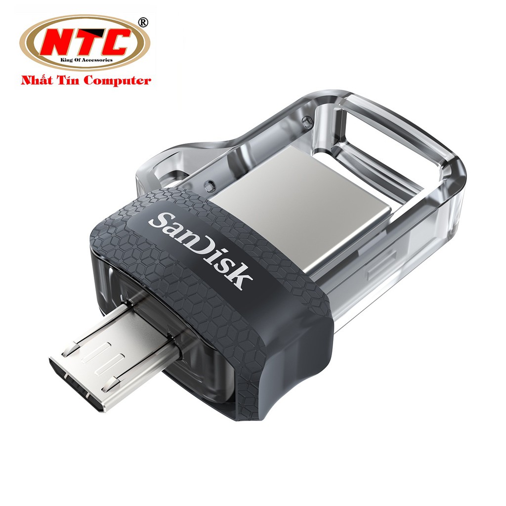 USB OTG SanDisk Ultra 16GB Dual Drive m3.0 (Bạc)