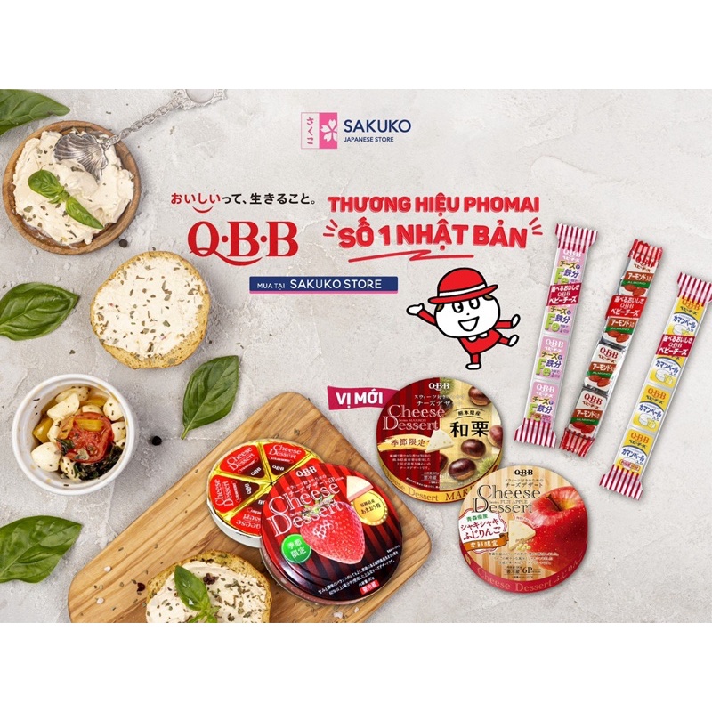 Phô Mai Nhật QBB Cho Bé Các Vị - [Hàng Nhật Nội Địa] | BigBuy360 - bigbuy360.vn