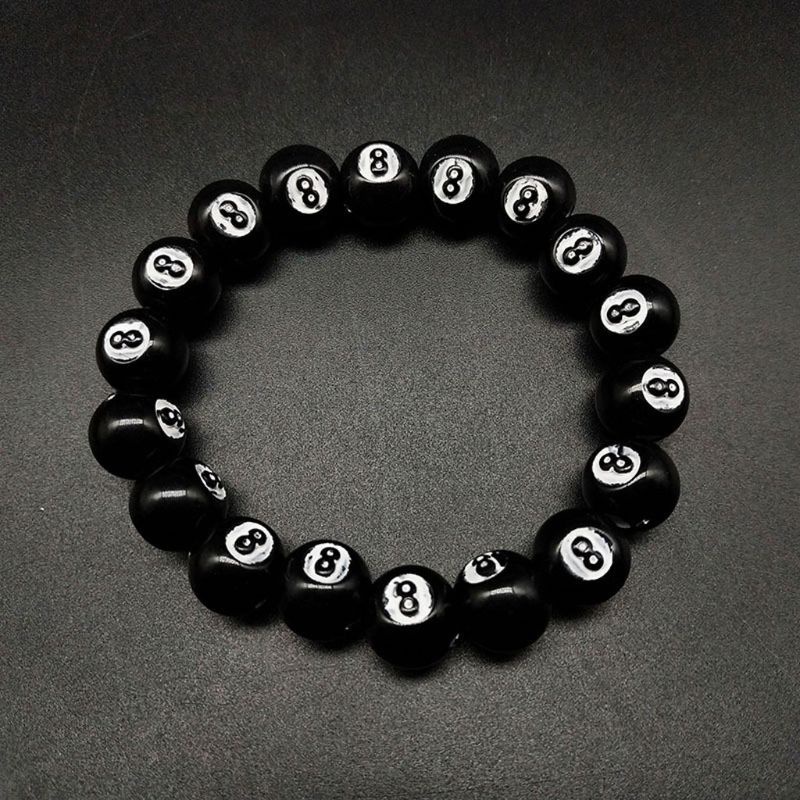 Vòng đeo tay xúc xắc nhiều màu sắc bắt mắt sành điệu