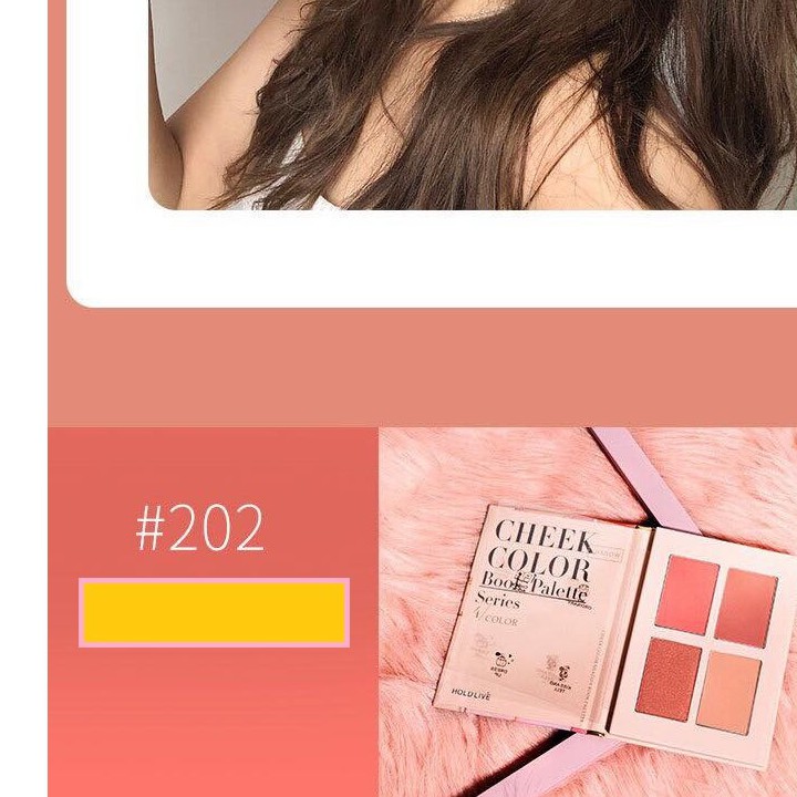 Bảng má hồng kèm phân mắt HOLD LIVE | BigBuy360 - bigbuy360.vn