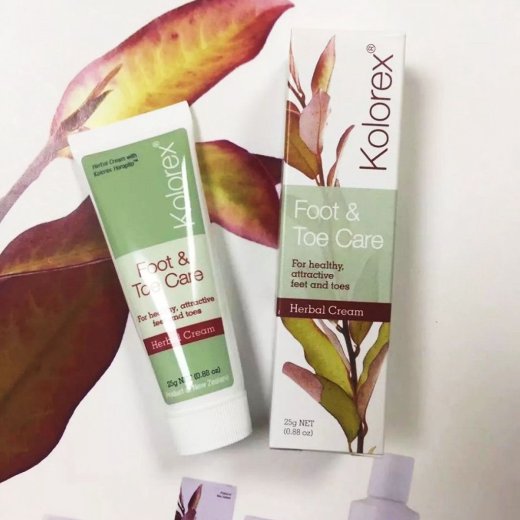 - Kem Thoa Nấm Candida Móng Tay, Chân Kolorex Foot & Toe Care Cream 5Gram