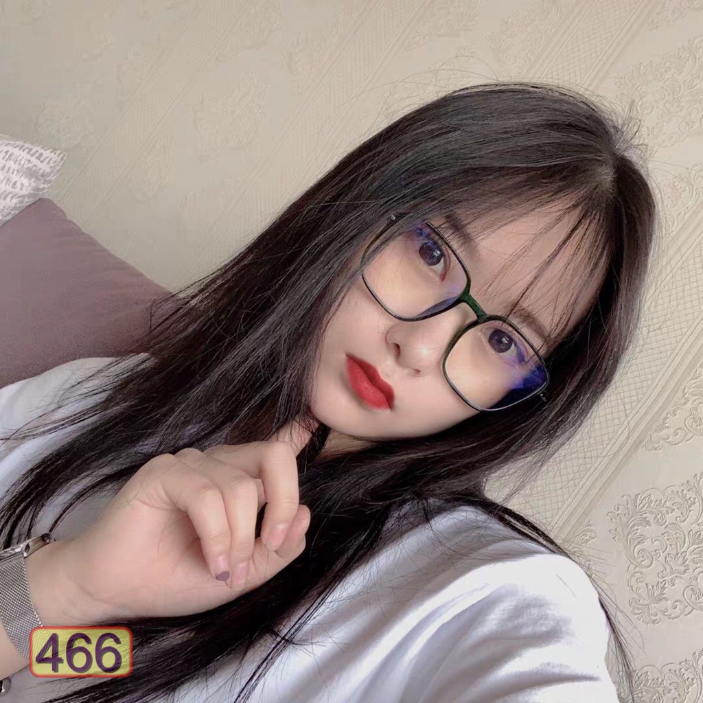 MẮT KÍNH GỌNG CẬN 97063 466 FORM VUÔNG DỄ THƯƠNG HOT TREND | BigBuy360 - bigbuy360.vn