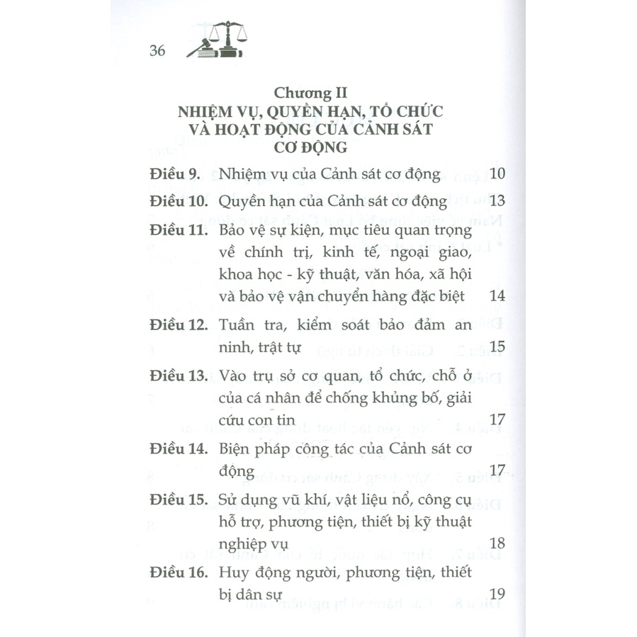 Sách - Luật Cảnh Sát Cơ Động Năm 2022