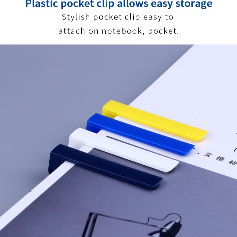 Bút Bi 1.0mm 4 MàuTrong 1 Đầu Bắm BAOKE-B61