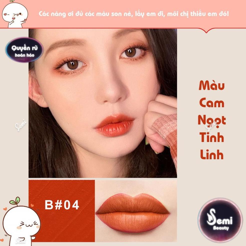 Set 3 cây son kem lì MAFFICK Fluffy Lip Glaze | BigBuy360 - bigbuy360.vn