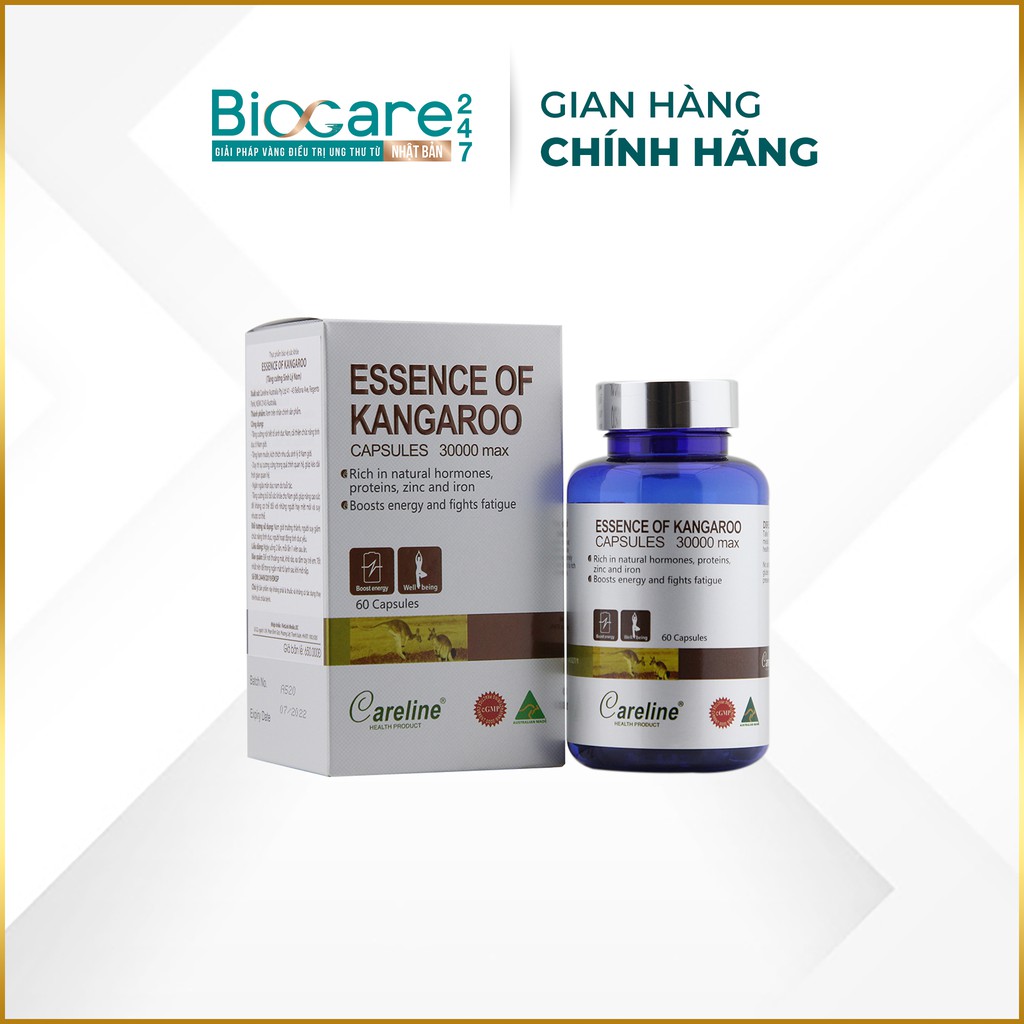 Careline Essence of kangaroo - Viên uống hỗ trợ tăng cường sinh lý nam