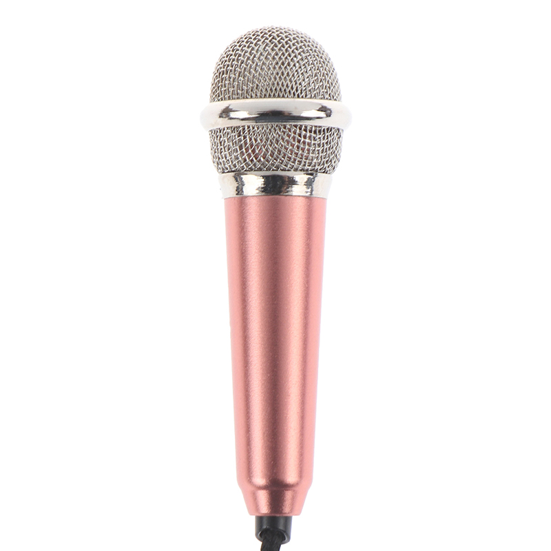 Micro Mini Hát Karaoke Đầu Cắm 3.5mm Cho Điện Thoại / Pc