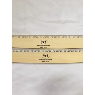 THƯỚC GỖ THẲNG - BẦU 50CM