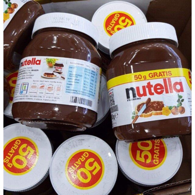Hạt phỉ phết cacao Nutella 50g