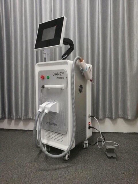 Máy 2in1 triệt lông và laser Canzy Korea