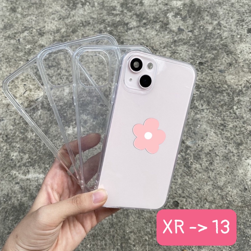 ỐP DẺO cho vỏ độ XR lên 13Pro 7Plus vuông x/xs lên 12 Pro/ xr/11 lên 12/ Xsmax/11Promax lên 12 Promax
