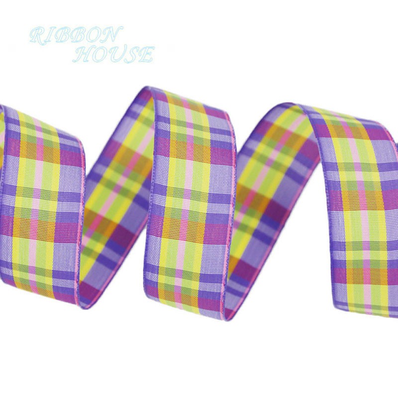 Cuộn Dây Ruy Băng 5 Yard 25mm Trang Trí Giáng Sinh