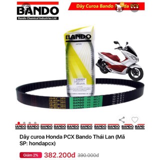 Dây curoa Bando Japan AB/ CLICK 125/ VARIO/LEAD 125/Pcx