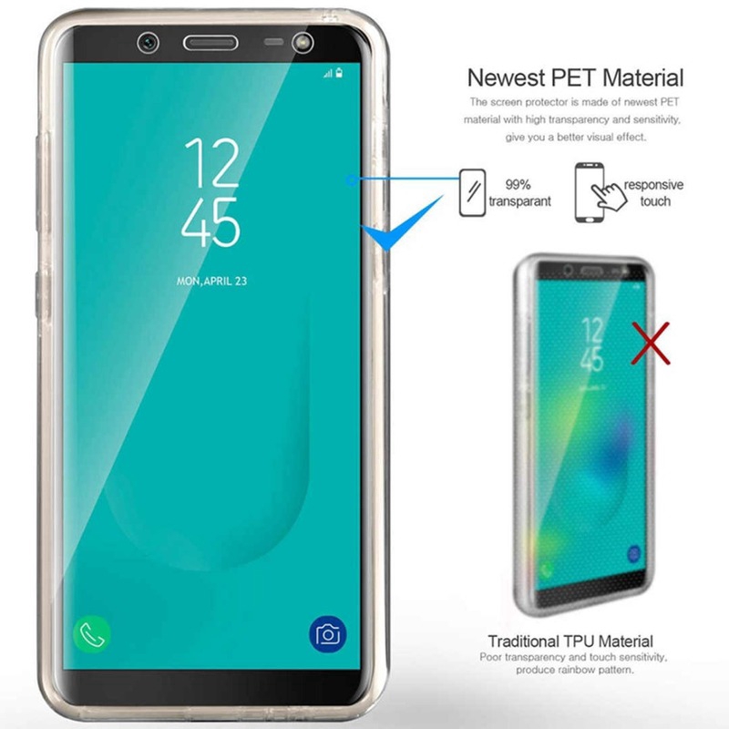 Ốp điện thoại từ TPU mềm trong suốt cho mặt trước và sau Samsung A20s A10s J7 J2 Prime J3 Pro 2017 J5 2016 J4 Plus 2018