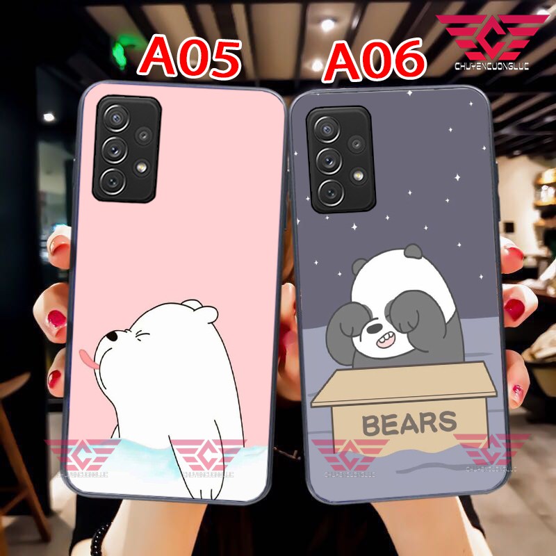 Ốp lưng SAMSUNG A22/ A03S/ A12/ A32/ A52/ A72 - GẤU DỄ THƯƠNG