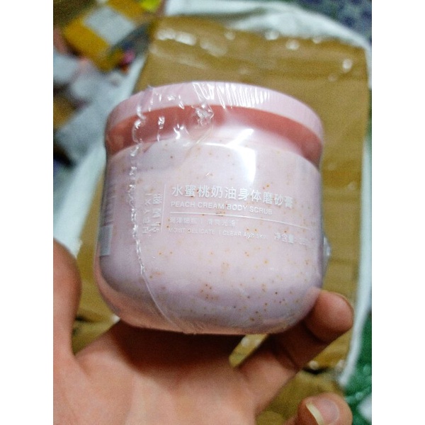 Tẩy da chết toàn thân heyxi bơ Avocado Ice Cream Body Scrub Moisturizing Nourishing 250G