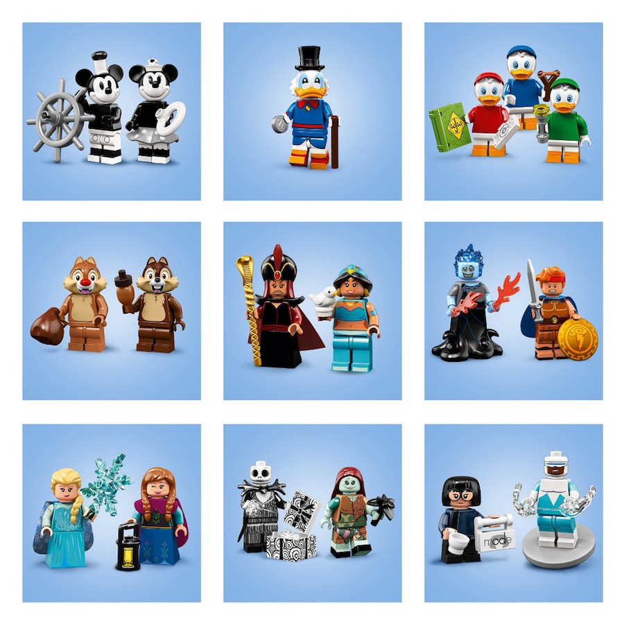 [New Seal] Lego HaHa - Lego Minifigures - Bộ sưu tập nhân vật Disney Series 2 - 71024