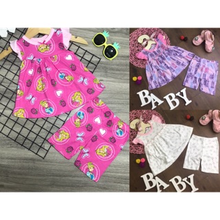 Combo 3 bộ cho bé gái 6-16kg