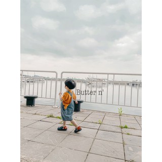 Yếm jean lửng cho bé
