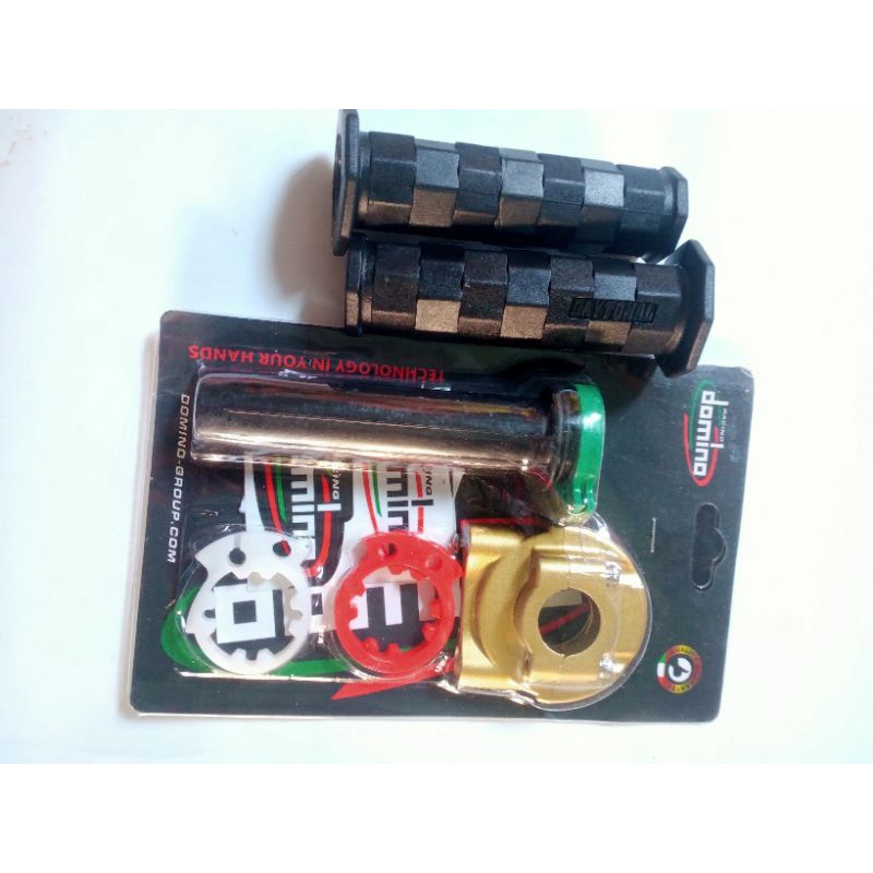 Cùm tăng tốc domino + bao tay DAYTONA.
