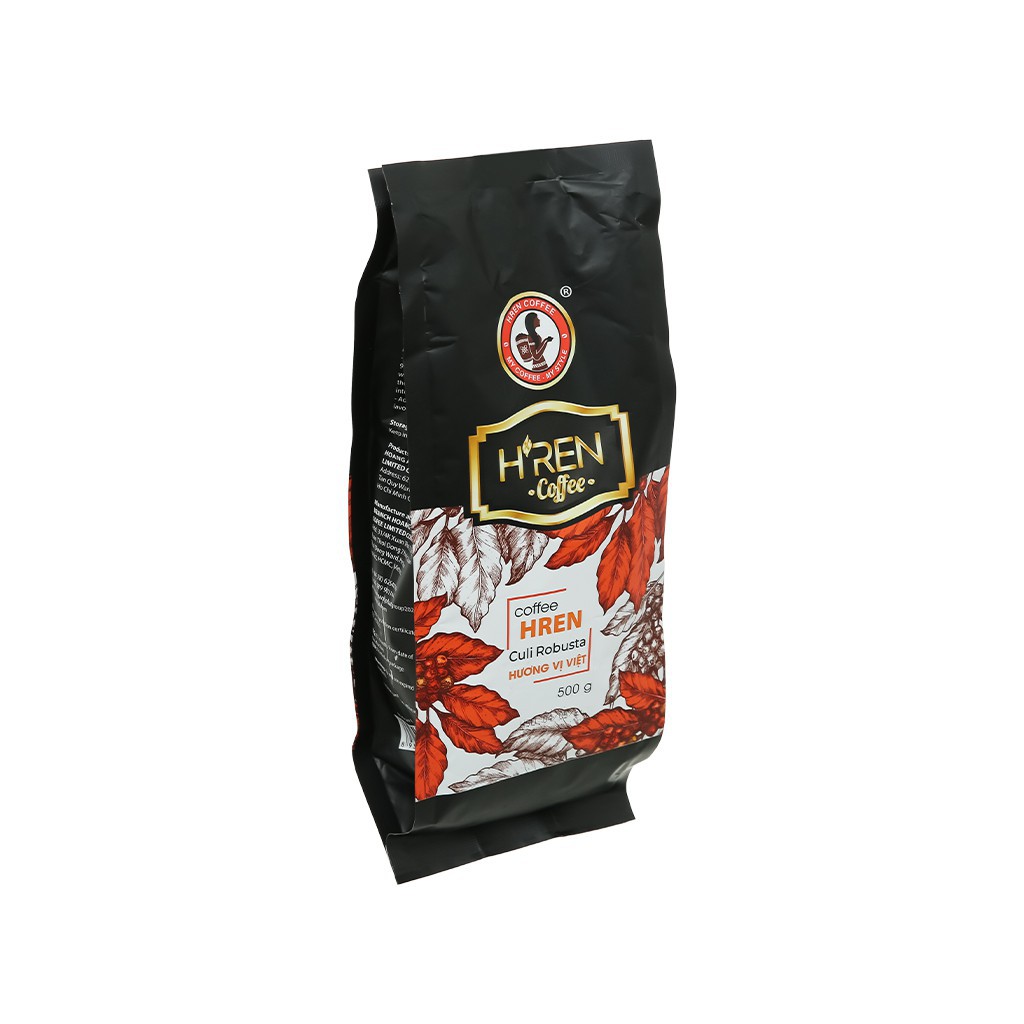 [ H"ren coffee ] Cà phê rang xay H"ren Culi Robusta 500g | BigBuy360 - bigbuy360.vn