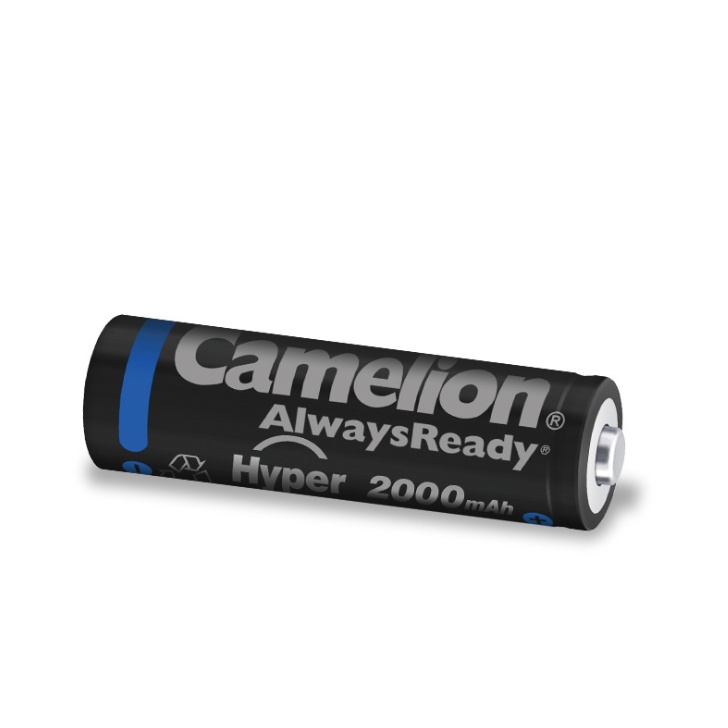 Hộp 4 pin sạc AA Camelion 2000mAh, sử dụng cho nhiều thiết bị như micro, remote tivi, đồ chơi trẻ em (hàng chính hãng)