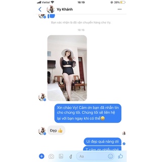 Bikini tay phối ren tiểu thư