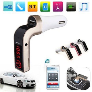 Tẩu Car S7 Sạc, Nghe Nhạc USB Thẻ Nhớ Và Bluetooth Trên Ô Tô