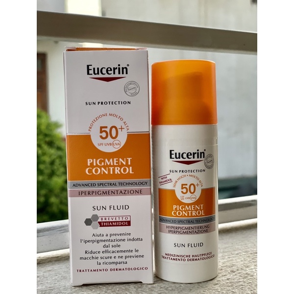 Kem Chống Nắng Eucerin Pigment Control Sun Fluid SPF 50+ 50ml